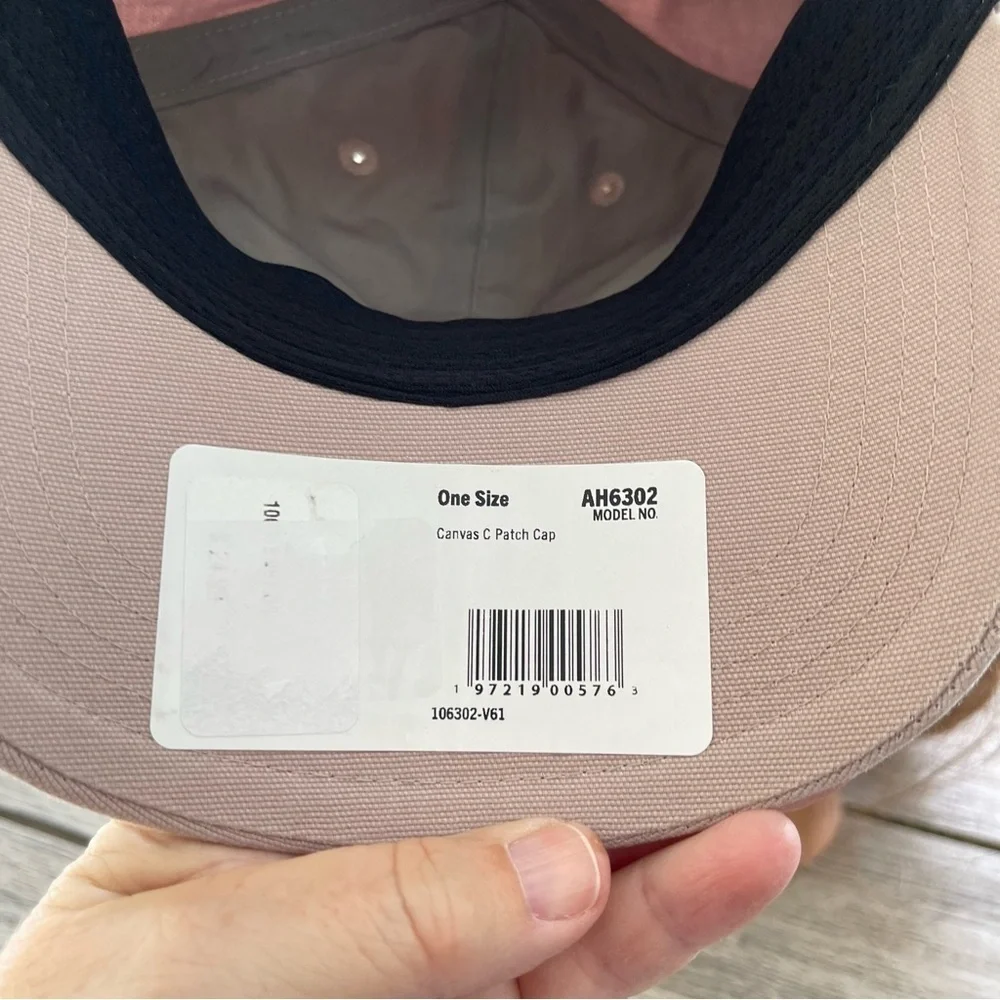 Carhartt Canvas Light Stone C Patch Cap Hat NWT